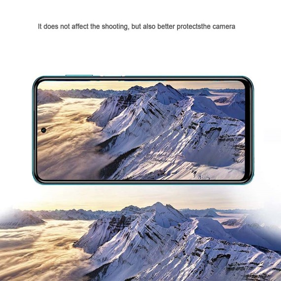 CaseUp Samsung Galaxy A22 4G Nano Camera Lens Protector Şeffaf 4